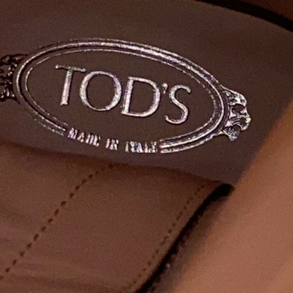 New TODS Black Leather Classic Tall Knee-High Boots - Size 35.5 - Picture 8 of 9